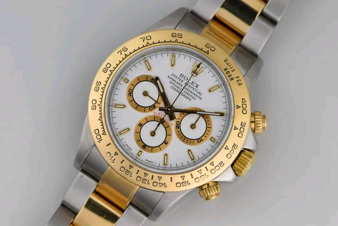 Rolex Zenith Daytona Ref. 16523 White Stick Dial