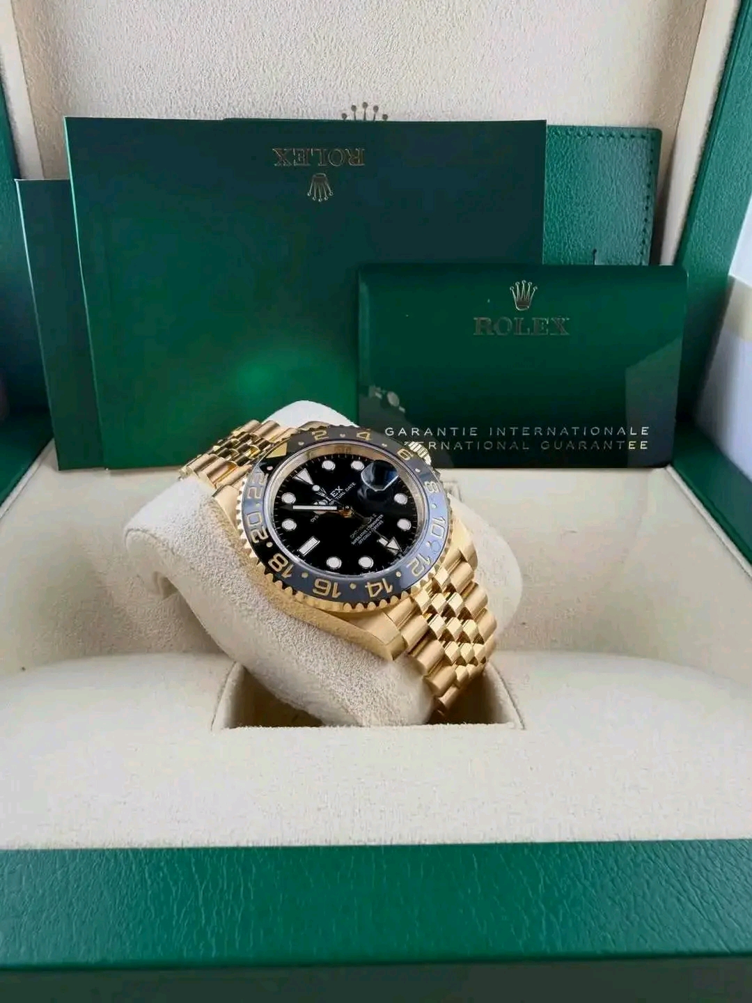 Rolex GMT-Master Yellow Gold Ref. 126718GRNR
