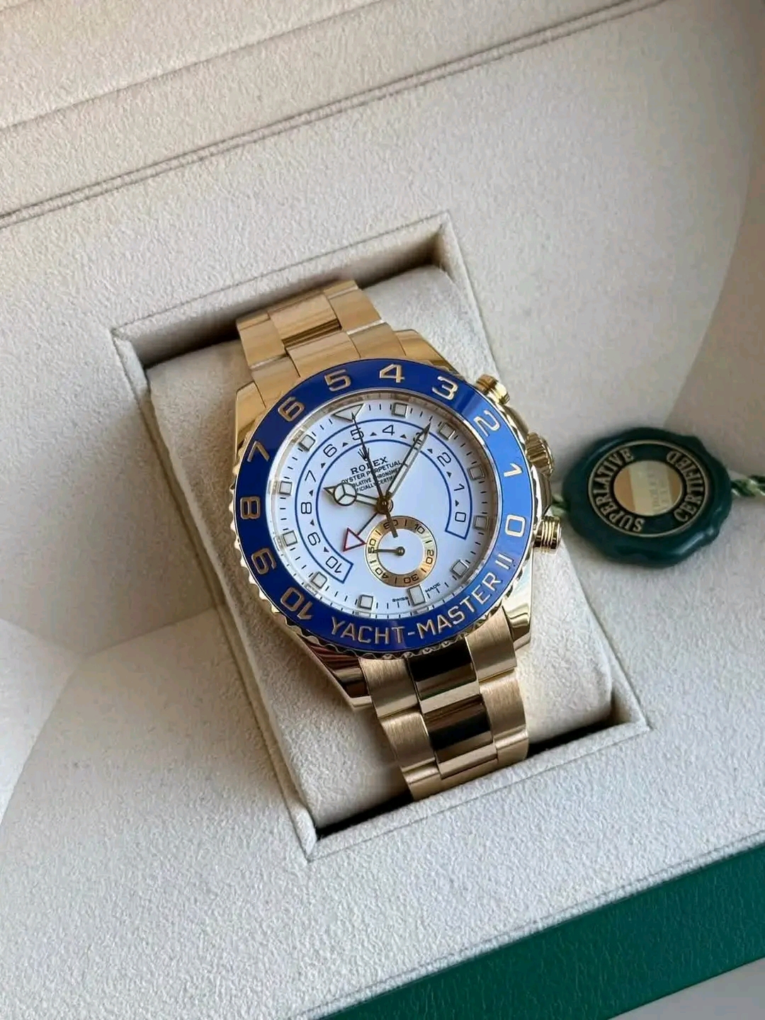 2021 Rolex Yacht-Master Yellow Gold Ref. 116688