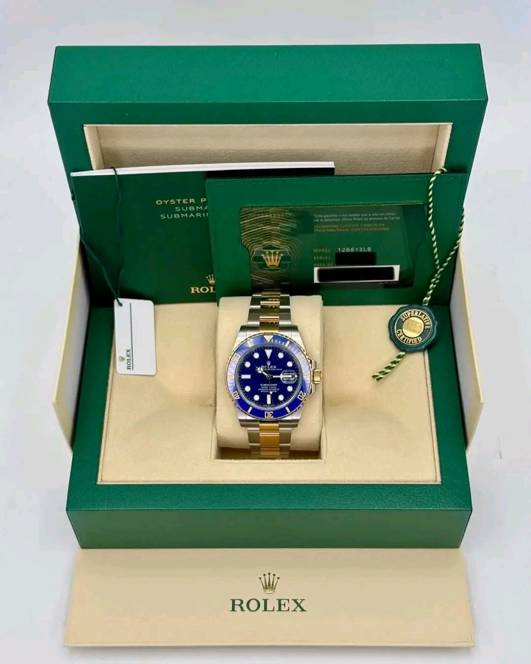 Rolex Submariner "Bluesy" 126613LB Two-Tone 41mm